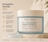 Private Label 5x Ceramide Barrier Moisturizing and Nourishing Repair Skin Cream With Hyaluronic Acid Centella Face Day Cream