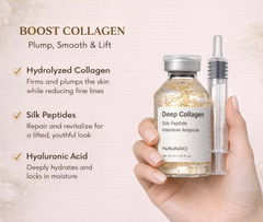 Cross-border Collagen Silk Peptide Hydrating Moisturizing Firming for Serum 40ml Needle Delivery Tube for Women