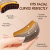 Lymphatic Contour Synthetic Hair Face Brush Dry Brushing Drainage Massager Use Chin Jawline Ergonomic