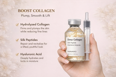 Cross-border Collagen Silk Peptide Hydrating Moisturizing Firming for Serum 40ml Needle Delivery Tube for Women