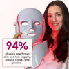 Proface Facial Musk for Skin Care Face Led Musk for Home Use OEM Gold Color Electric LED Facial LED Light Therapy Musks
