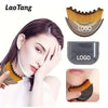 Lymphatic Contour Synthetic Hair Face Brush Dry Brushing Drainage Massager Use Chin Jawline Ergonomic