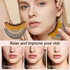 Lymphatic Contour Synthetic Hair Face Brush Dry Brushing Drainage Massager Use Chin Jawline Ergonomic