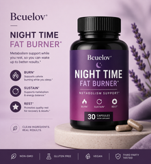 OEM Night Time Fat Burner Capsules Plant Extract White Kidney Bean Reduce burner Capsule for Men Women